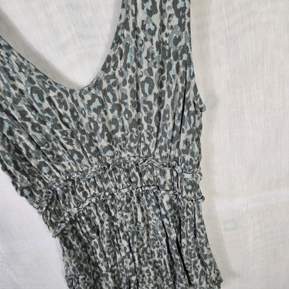 Maurices Green Leopard Print Tank Top - Picture 7 of 9